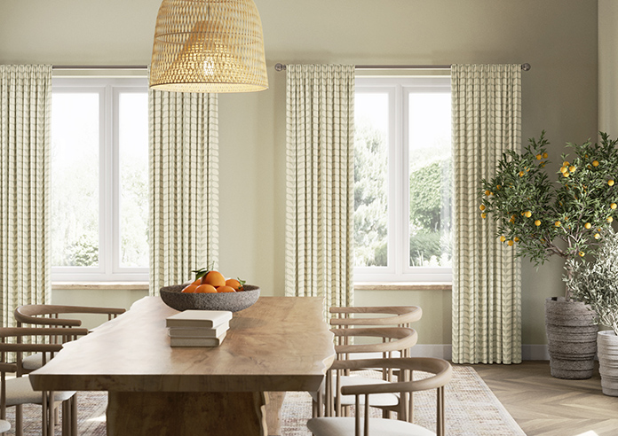 Orla Kiely Solid Stem, Pebble - Made to Measure Curtains - Image 3